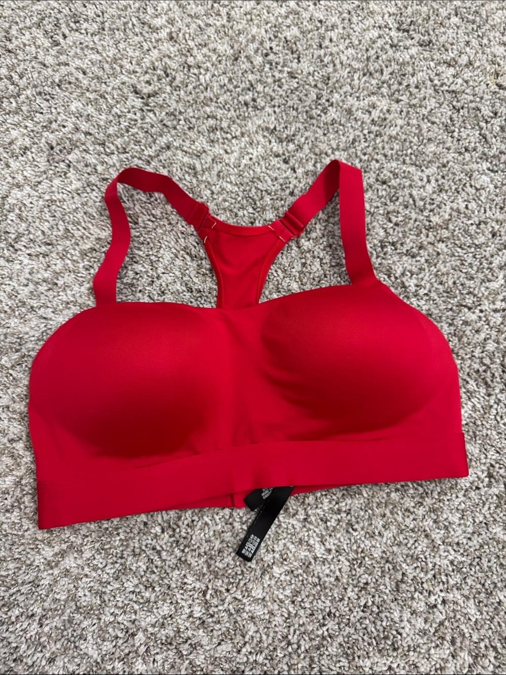 Victoria Secret Bra  Seamless Red Racerback Bralette - Women Intimates